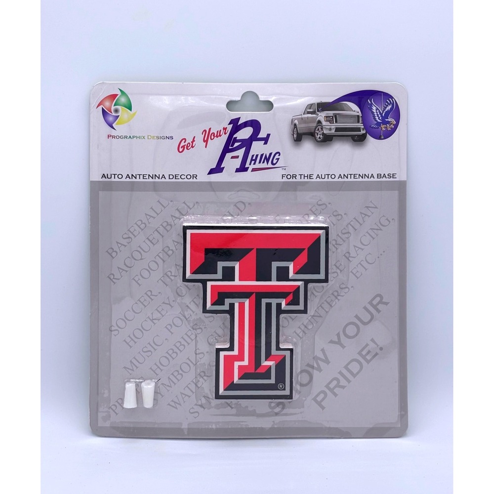 Texas Tech Red Raiders Auto Antenna Decor Accessory For Car or Truck